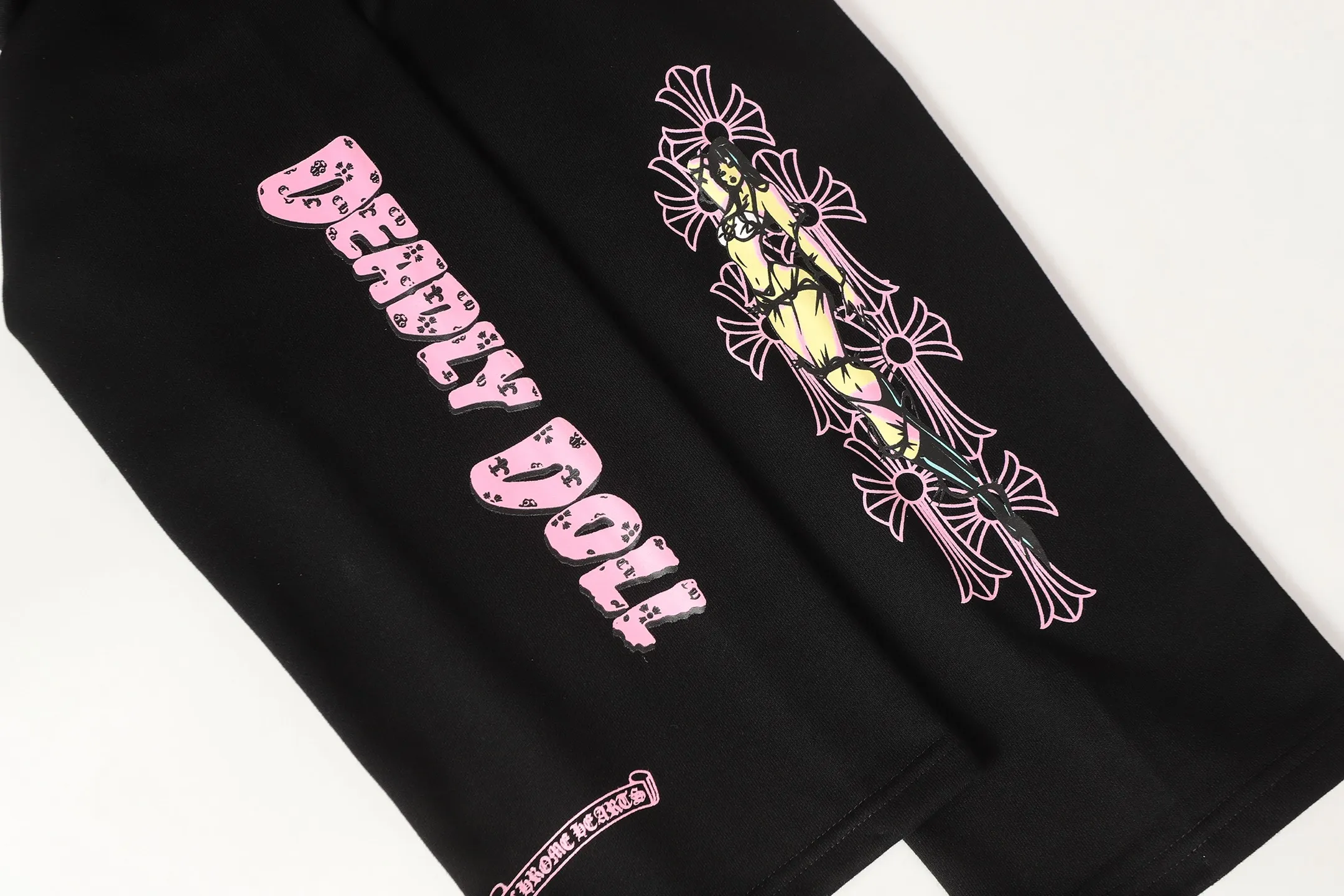 P270 #W5008 cross-border model. Those who pursue quality, please do not place an order. -Chrome Hearts/Chrome Hearts Sanskrit bikini women's printed trousers, casual pants and sweatpants -High weight, high density and high quality. The wool is soft, delicate and skin-friendly. It feels soft and silky. It has excellent warmth and skin-friendly properties.
